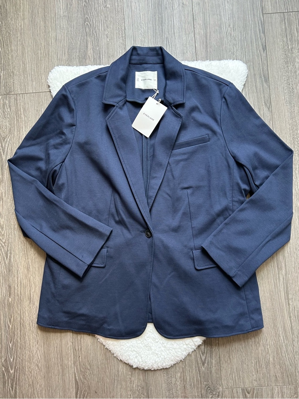 Everlane Navy The Dream Career Blazer NWT